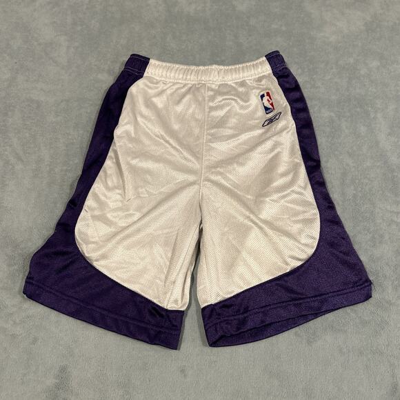 Y2k 2000s Shinny Dazzle Mesh Shorts Boys Medium 22x7 NBA Reebok Basketball Retro - Picture 2 of 10